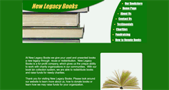 Desktop Screenshot of newlegacybooks.com