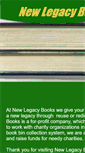 Mobile Screenshot of newlegacybooks.com